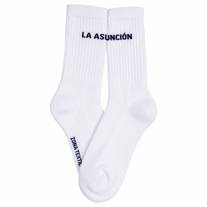 Medias Deportivas Tenis Blanca — uniforme La Asunción