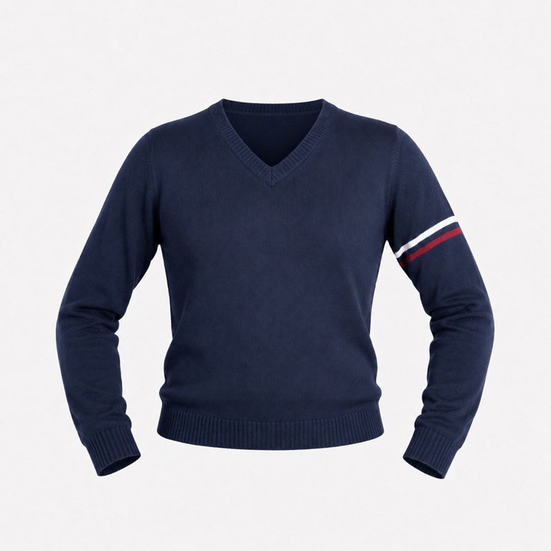 Chompa De Lana Cerrada — uniforme Catalinas